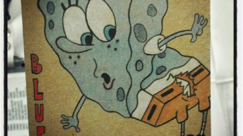 Blue Spongebob