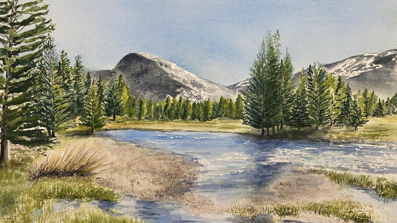 Tuolumne Meadows at Yosemite National Park, CA