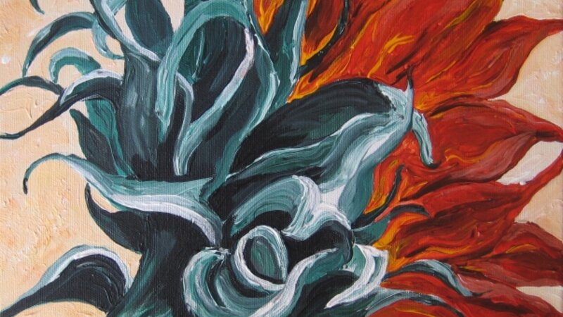 "Sunflower in Bloom"