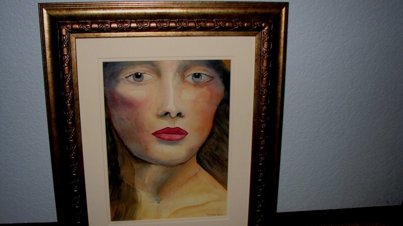 Study of Womans Face