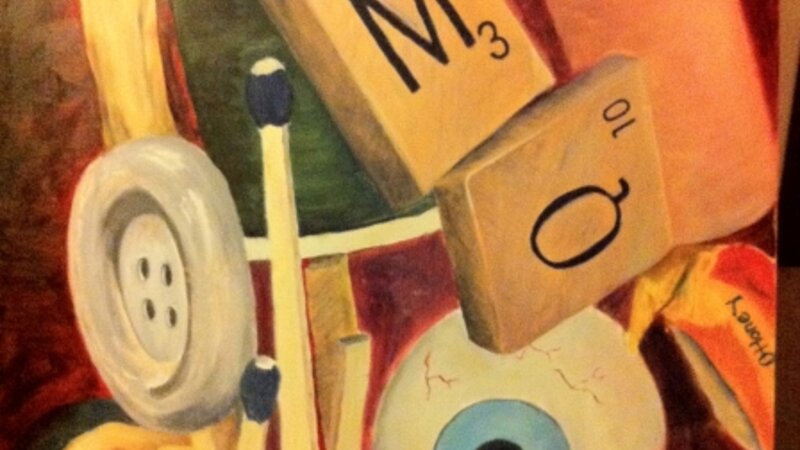 Still Life: Small Items in a Jar