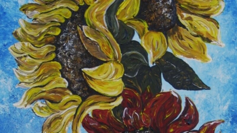 “Sunflowers in Bloom”