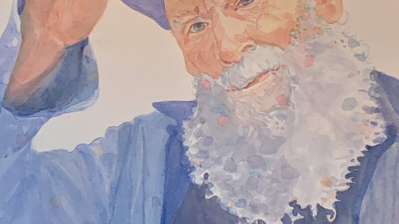 Captured an old fisherman tipping his hat at Bodega Bay, CA