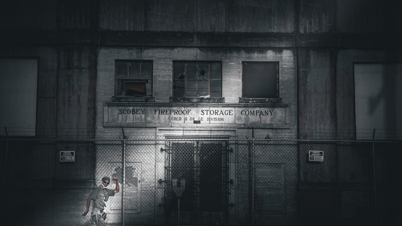 Haven resident flexes in front of Scobey