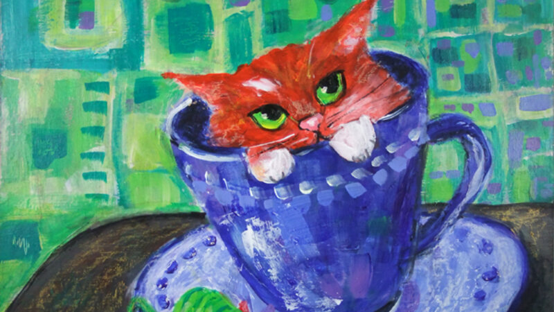 Kitty in a Cup