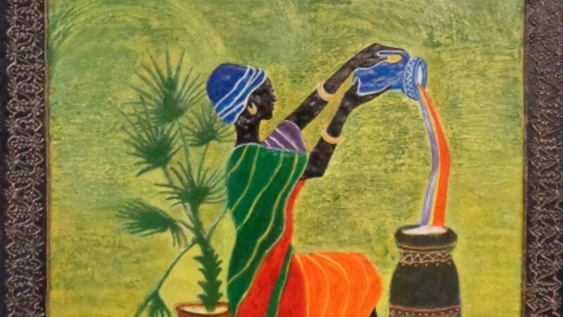 Feminine Energy, Female Painting,Original 100% handcrafted