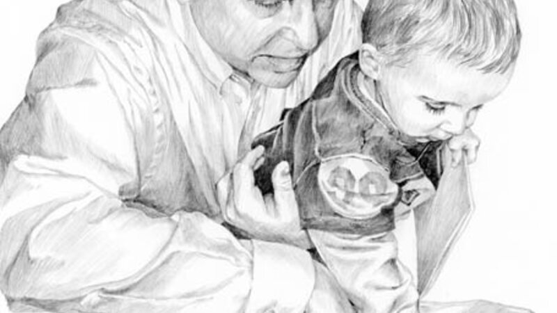 Licking The Bowl With GrandDad