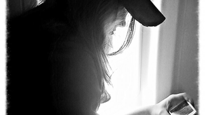 Airplane, travel, electronics, girl, silouhette