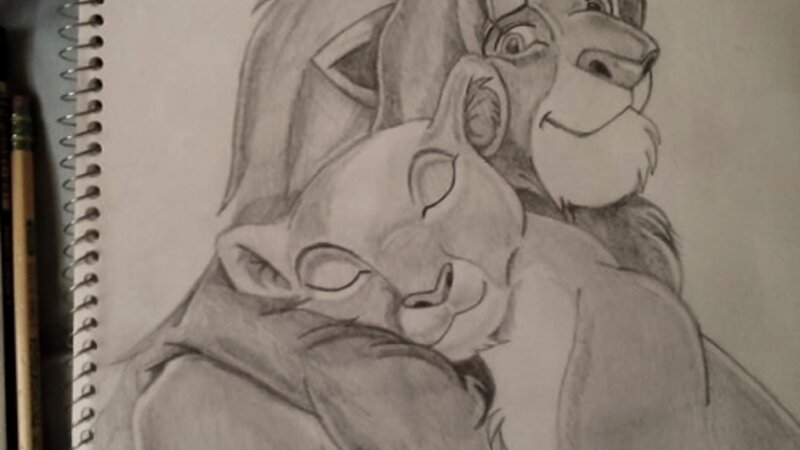The Lion King (Pencil Drawing)