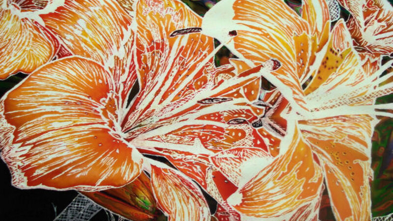 And Now Orange Lilies