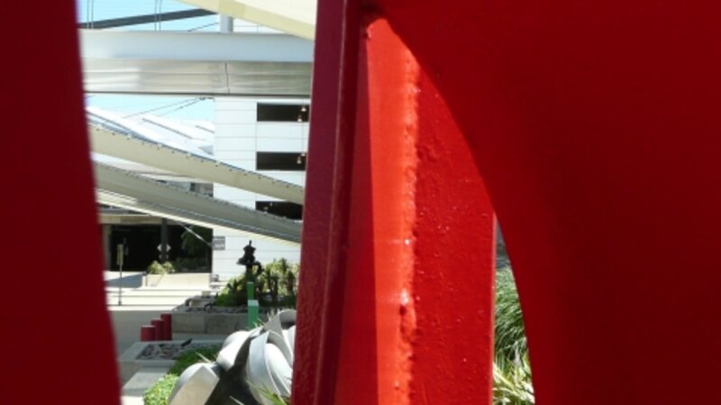 Looking through the Sculpture