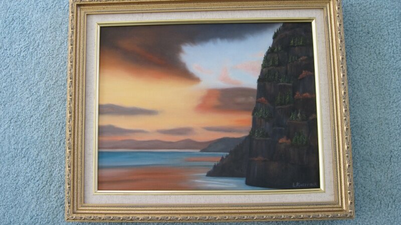 Fjord on Saguenay River