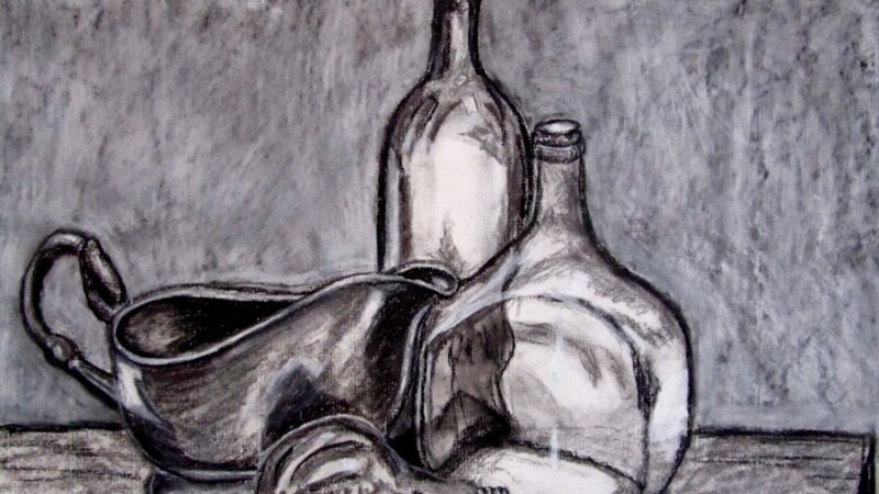 Charcoal Still Life