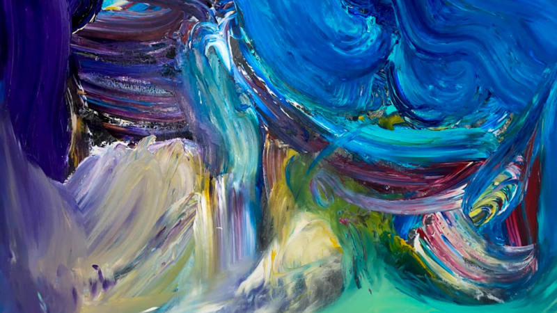 48x60 Original Abstract Artwork by Jason Hoogvorst