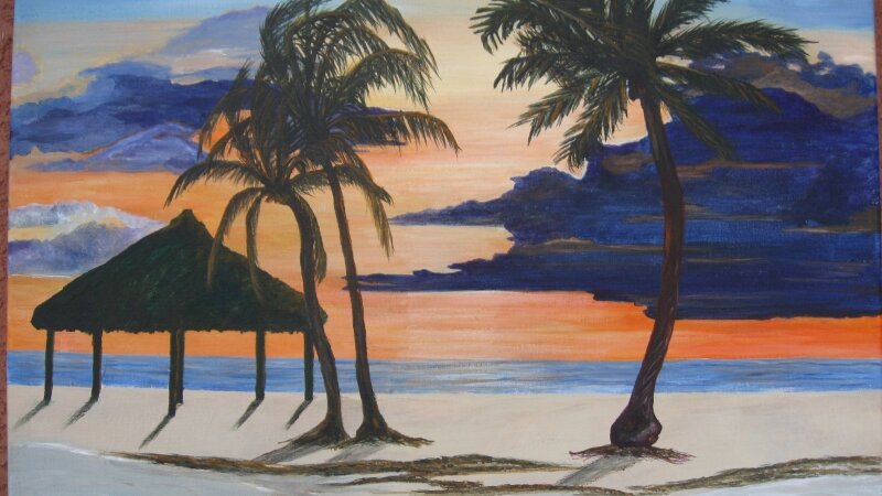 Sunset Over The Keys