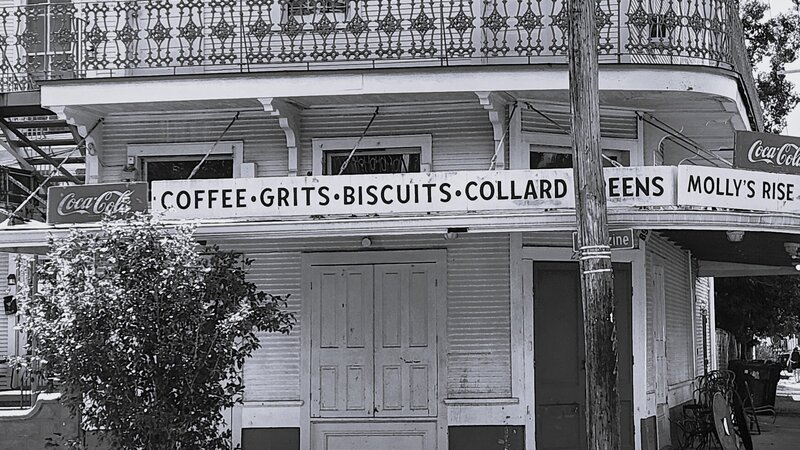Molly's Trim B&W, New Orleans