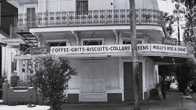 Molly's Trim B&W, New Orleans