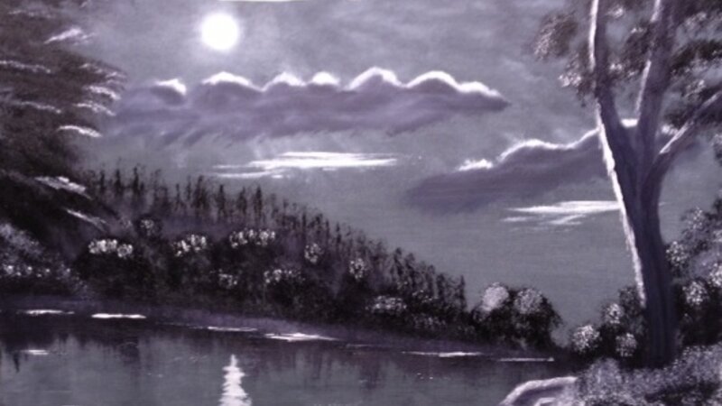 Moonlit Lake