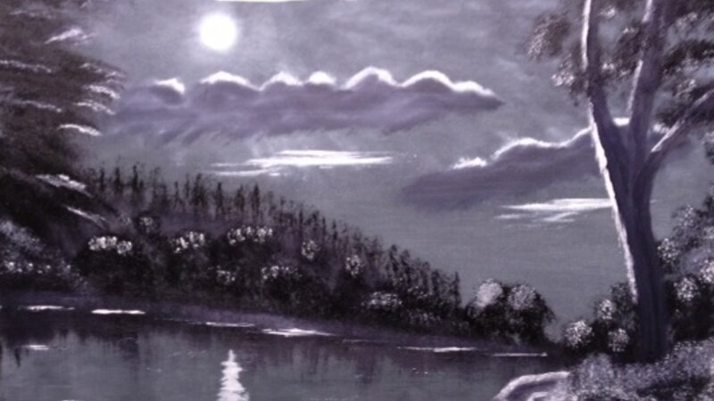 Moonlit Lake
