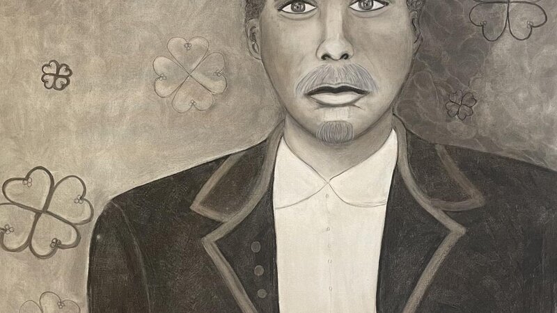 Charcoal drawing of The Honorable Samuel N. Nuckles, SC House of Representatives Member from 1868-1872 (My Great-Great-Great-Grandfather) by Toya Bonita Wallace.  