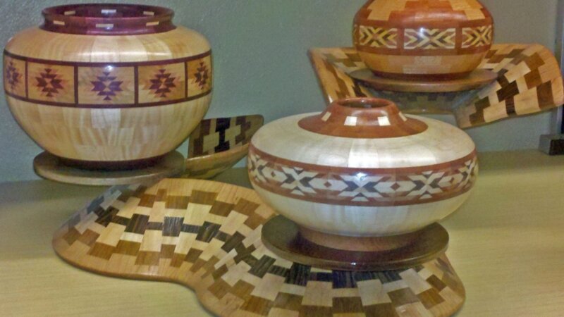 Southwest Segmented Pots