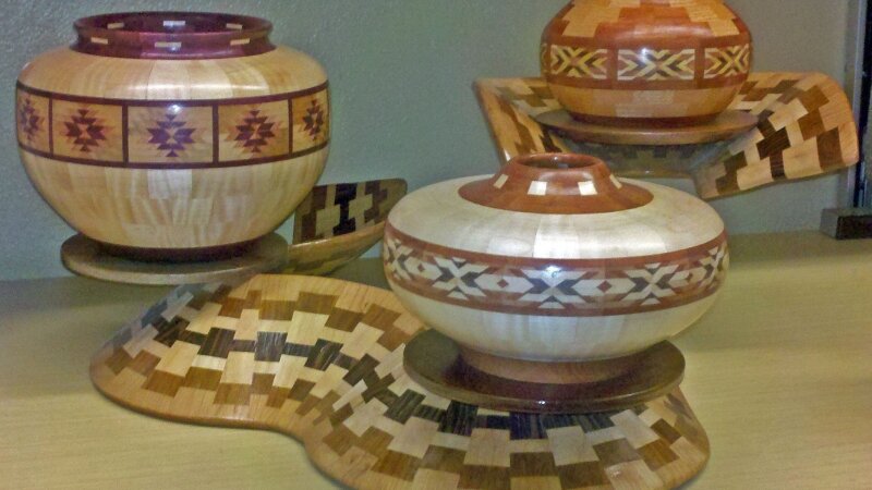 Southwest Segmented Pots