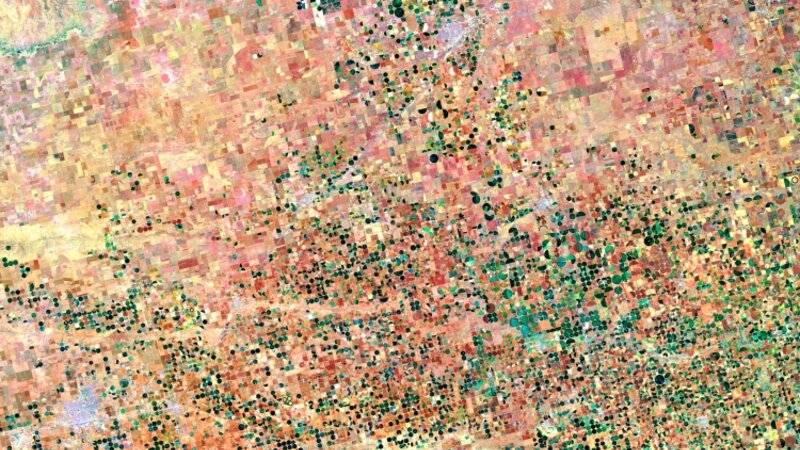 Satellite Imagery by Jeremy J Starn, and USGS Landsat 8 Satellite 