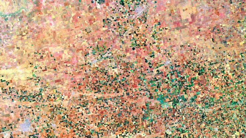 Satellite Imagery by Jeremy J Starn, and USGS Landsat 8 Satellite 
