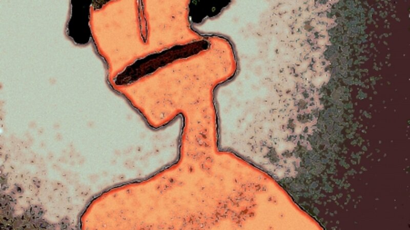 Old Lady in Moonlight.