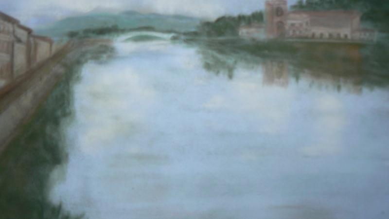 A view From the Bridge of Sighs, Italy