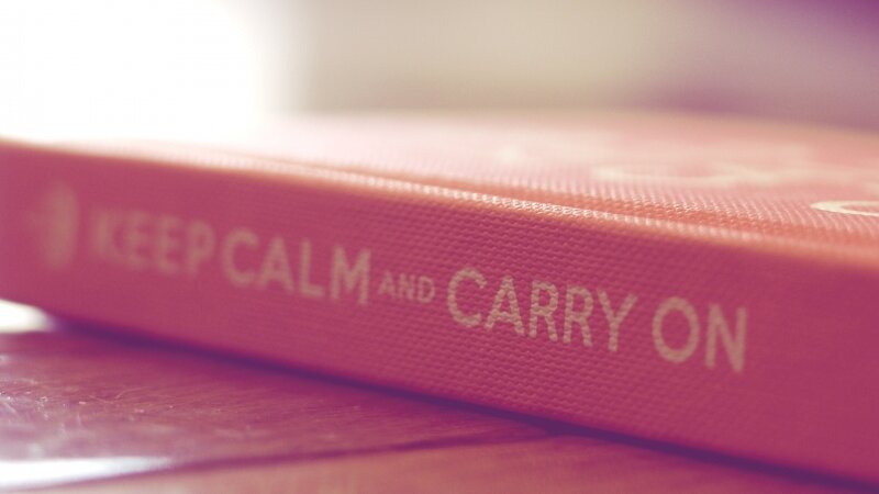 Keep Calm and Carry On 