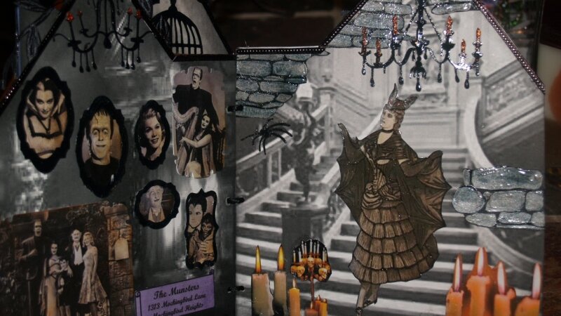 Creepy Manor Book pages 6 and 7