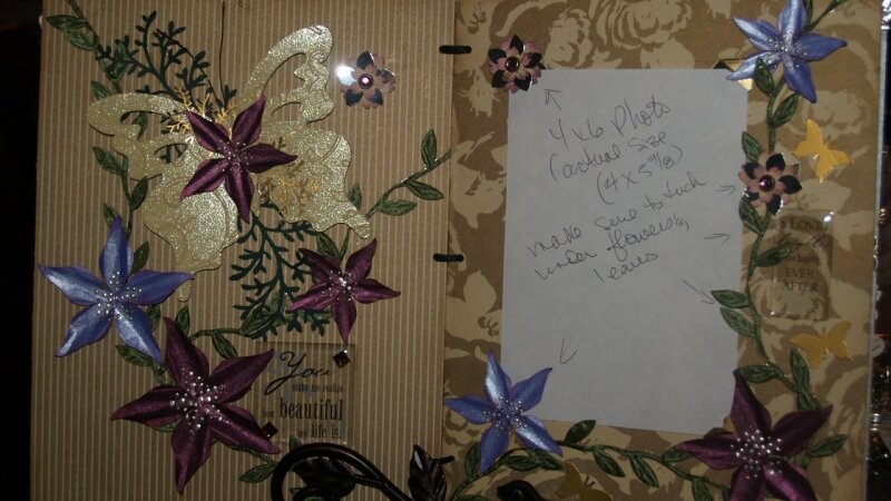 Wedding Album Page 4 and 5