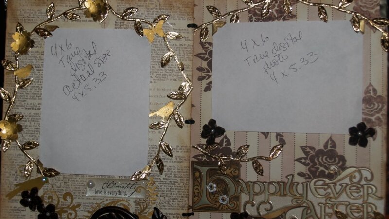 Wedding Album pages 10 and 11