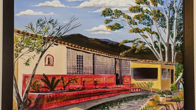 The Old House of Sanare. Acrylic on Canvas. Painted in 2018