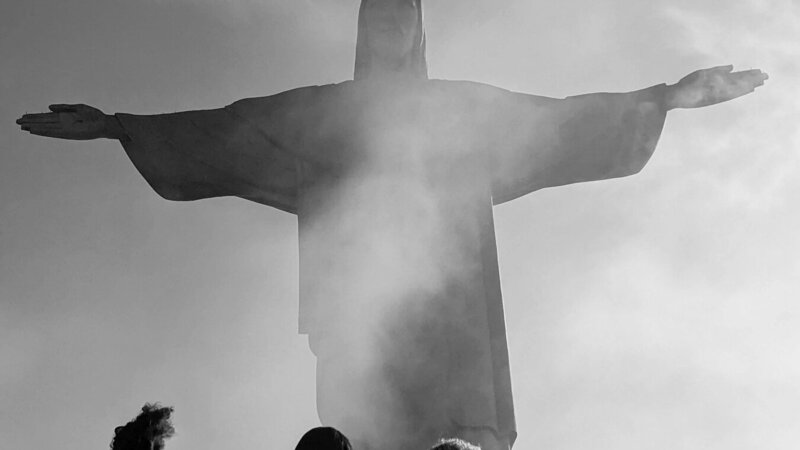 Christ the Redeemer statue in Rio de Janeiro in 2024. 