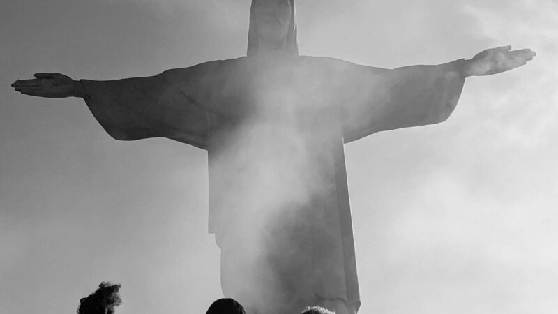 Christ the Redeemer statue in Rio de Janeiro in 2024. 