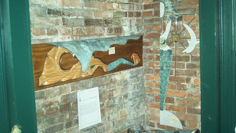 mermaids, stone, marble, wood, copper