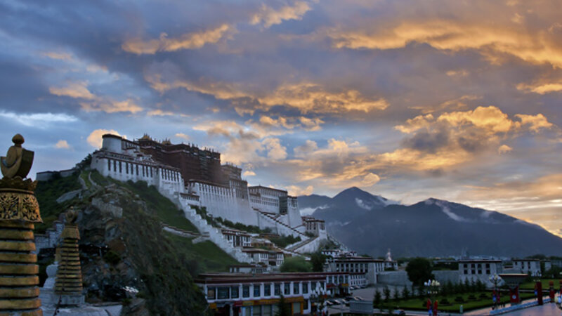 The Potala Palace, Tibet (front view)