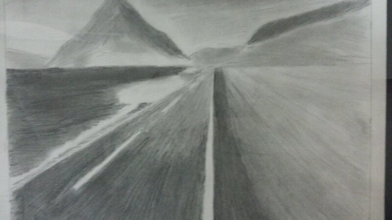 Pencil on paper