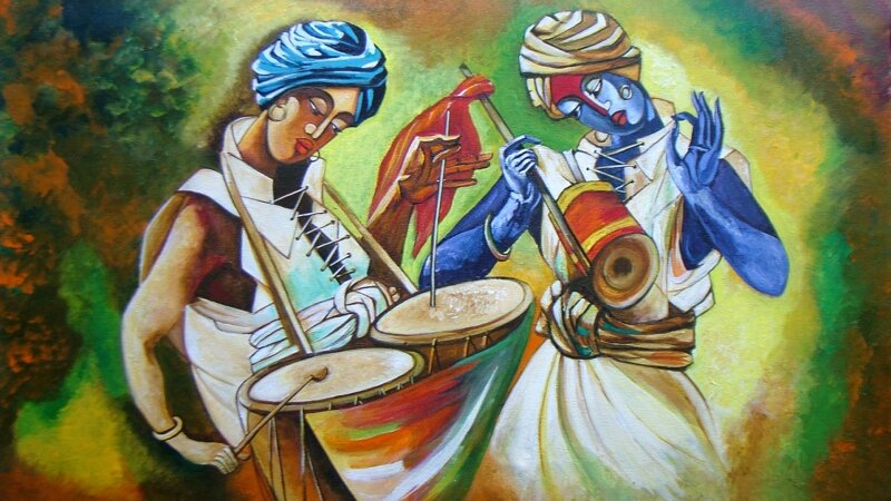 Celebrations - Original Acrylic Painting