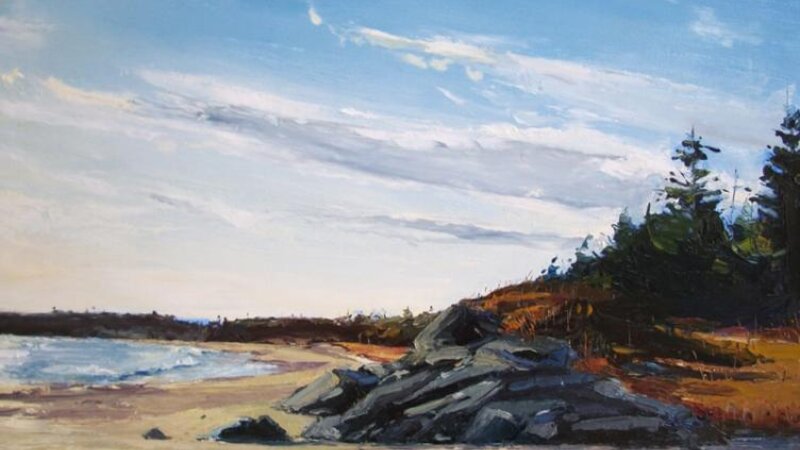 Seawall Beach - Morse Mountain, Maine