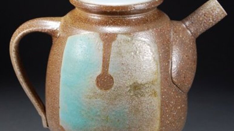Salt Fired Teapot