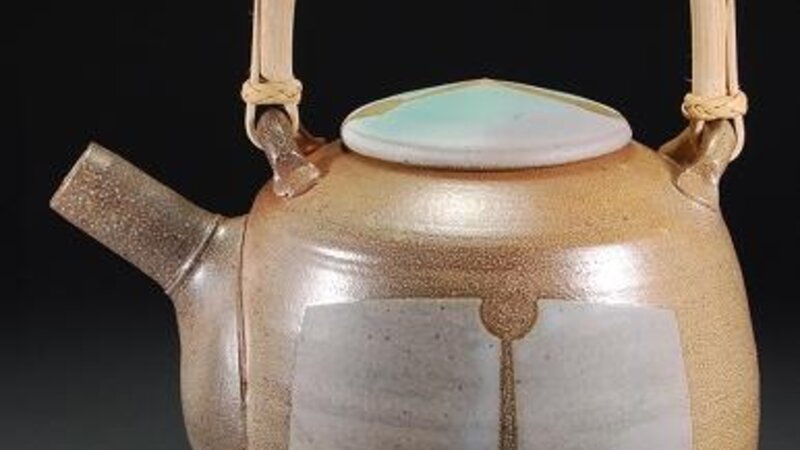 Salt Fired Teapot