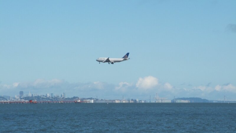 coming into the San Francico