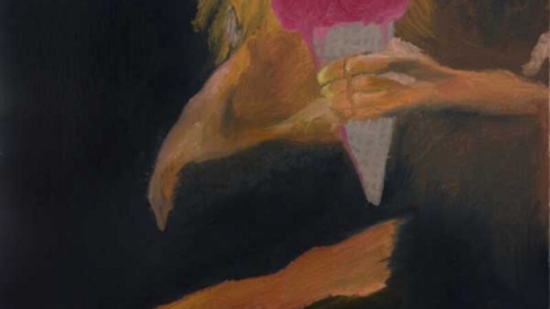 saturn devouring an ice cream cone