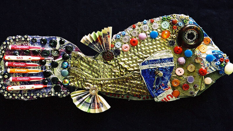 Spotted Trunkfish by Sarah Schneiderman