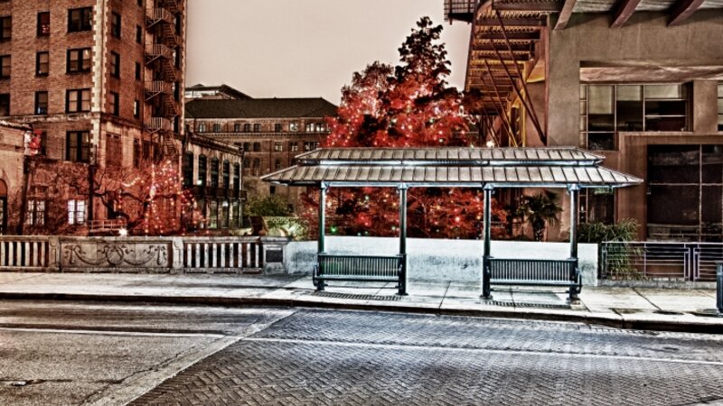 San Antonio Bus Stop