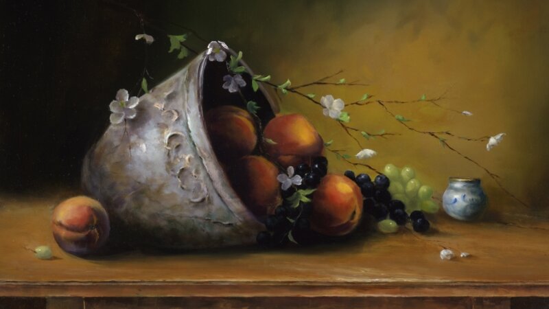 Oil on Canvas Still Life