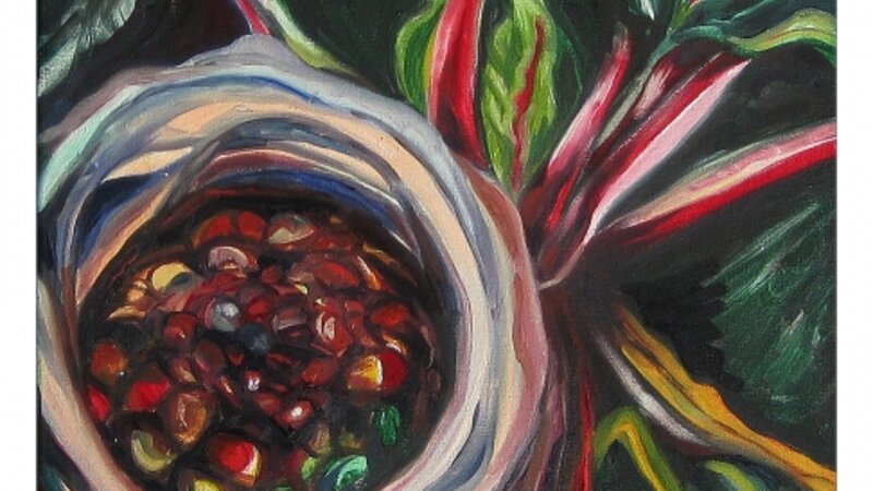 Swiss Chard and Nest